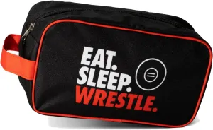 ChalkTalkSPORTS Wrestling Accessory Bag | Travel Bag Dopp Kit | Eat Sleep Wrestle