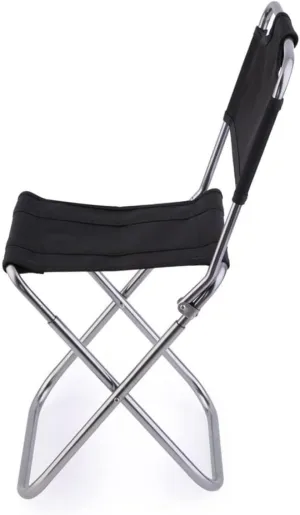 Ciieeo Foldable Chair Outdoor Aluminum Alloy Camping Fish Stool Breathable Easy to Clean for Home Travel