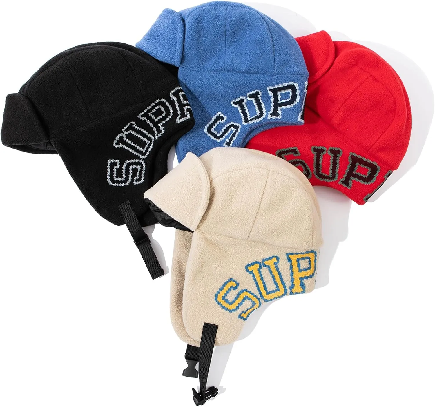 Clakllie Trooper Trapper Hat Ushanka Russian Cap with Visor Earflap Winter Cap for Men Warm Aviator Eskimo Hat