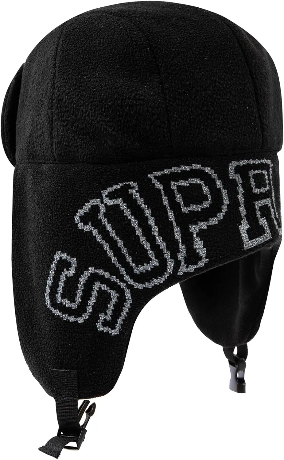Clakllie Trooper Trapper Hat Ushanka Russian Cap with Visor Earflap Winter Cap for Men Warm Aviator Eskimo Hat