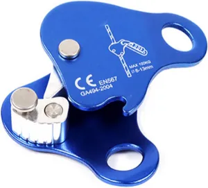 Climbing Rope Grab Outdoor Climbing Ascender Mountaineering Rope Ascender Belay Device Fall Protection Aerial Work Protector