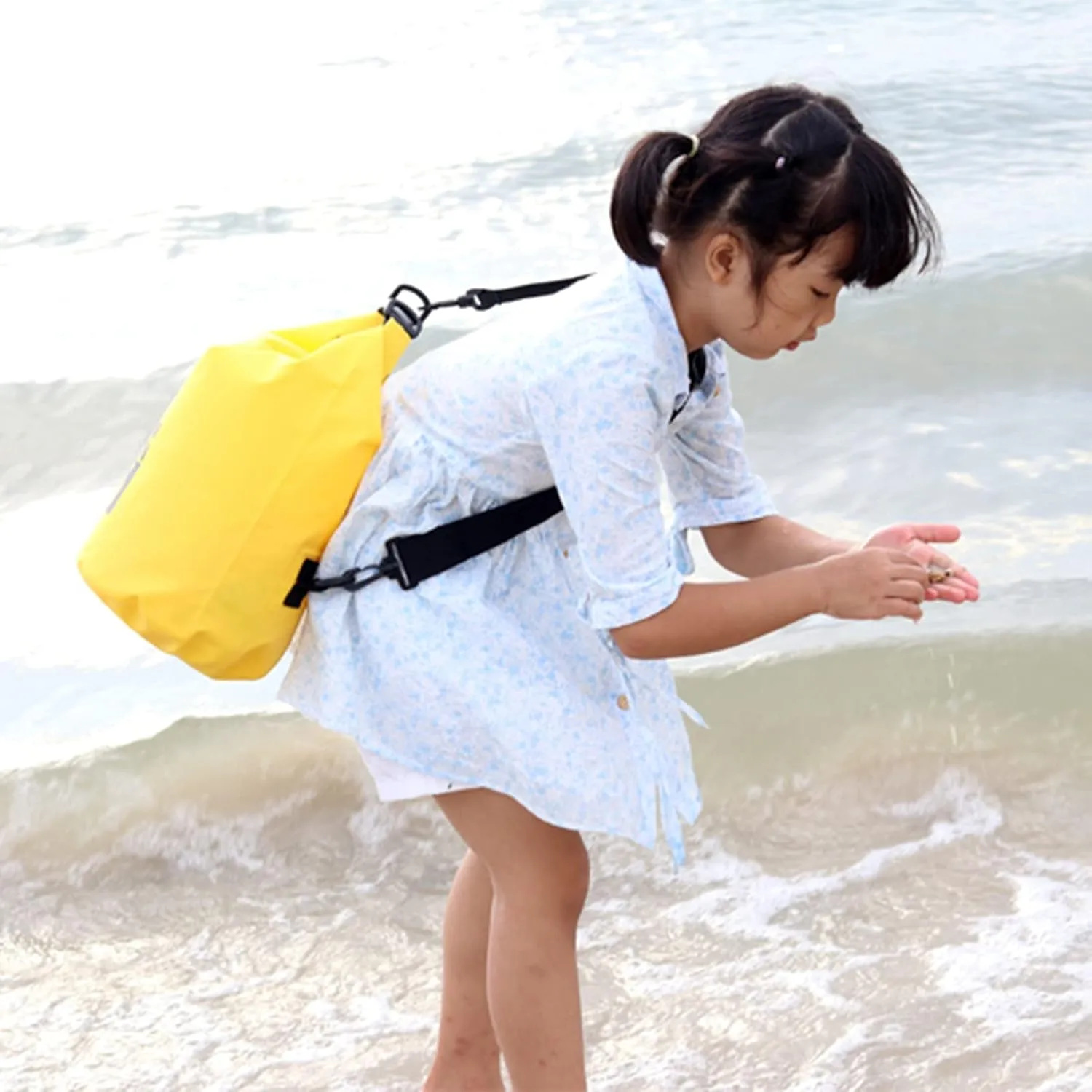 Compact Floating Backpack, Waterproof Roll Top Sack, Keep Gear Dry Clean, for Travel, Swimming, Boating, Kayaking, Camping, 10L (Color : Style 2)