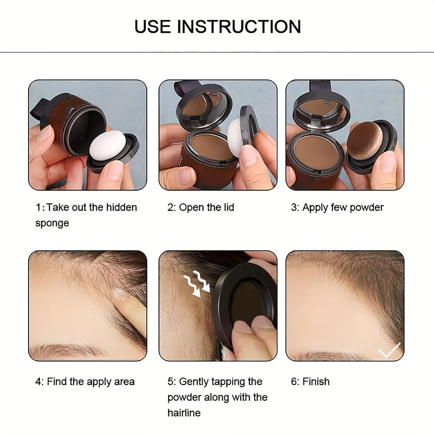 Constituent Hair Powder, 12 Medium Blonde, Instantly Enhance Hairline Powder, Long-Lasting Coverage, No Grossy, Smooth Application, Travel Design, Easy to Use, 1 Fl Oz