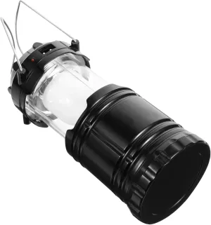 Convenient Solar Camping Lamp Outside Tent Lamp Multi-use Lighting Tool for Camping Random Color
