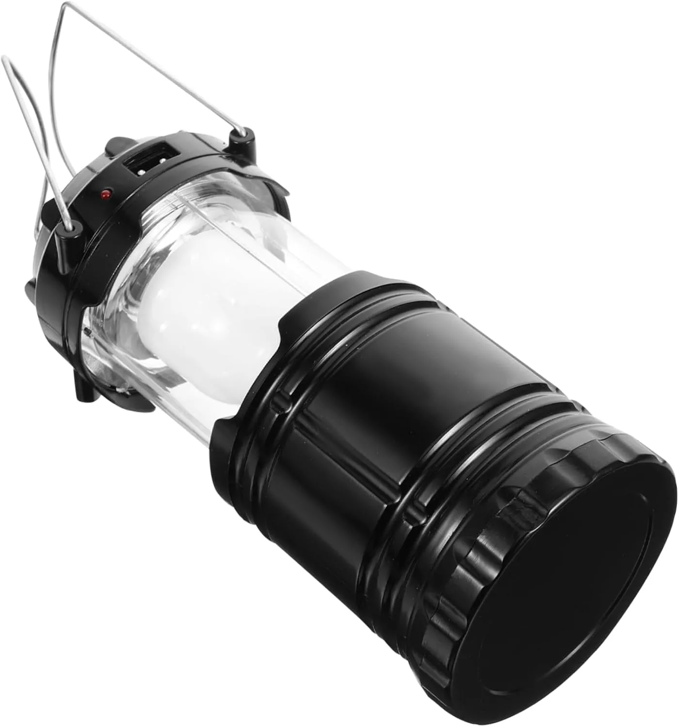 Convenient Solar Camping Lamp Outside Tent Lamp Multi-use Lighting Tool for Camping Random Color