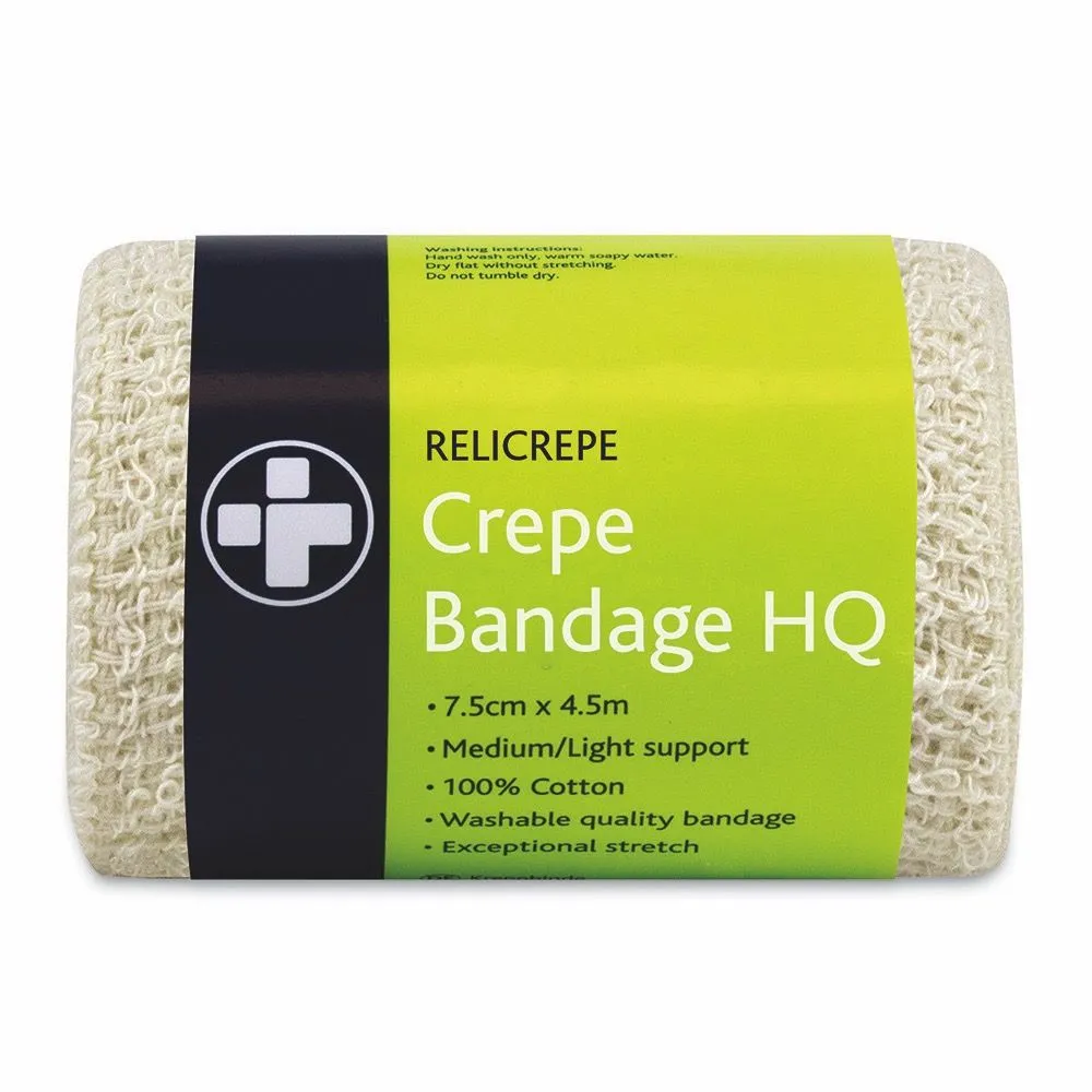 Cotton Crepe Bandage (7.5cm x 4m)