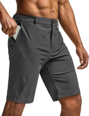 CQR Men's Quick Dry Stretch Hiking Cargo Shorts, Lightweight Water Resistant Tactical Casual, Golf & Outdoor with Pockets
