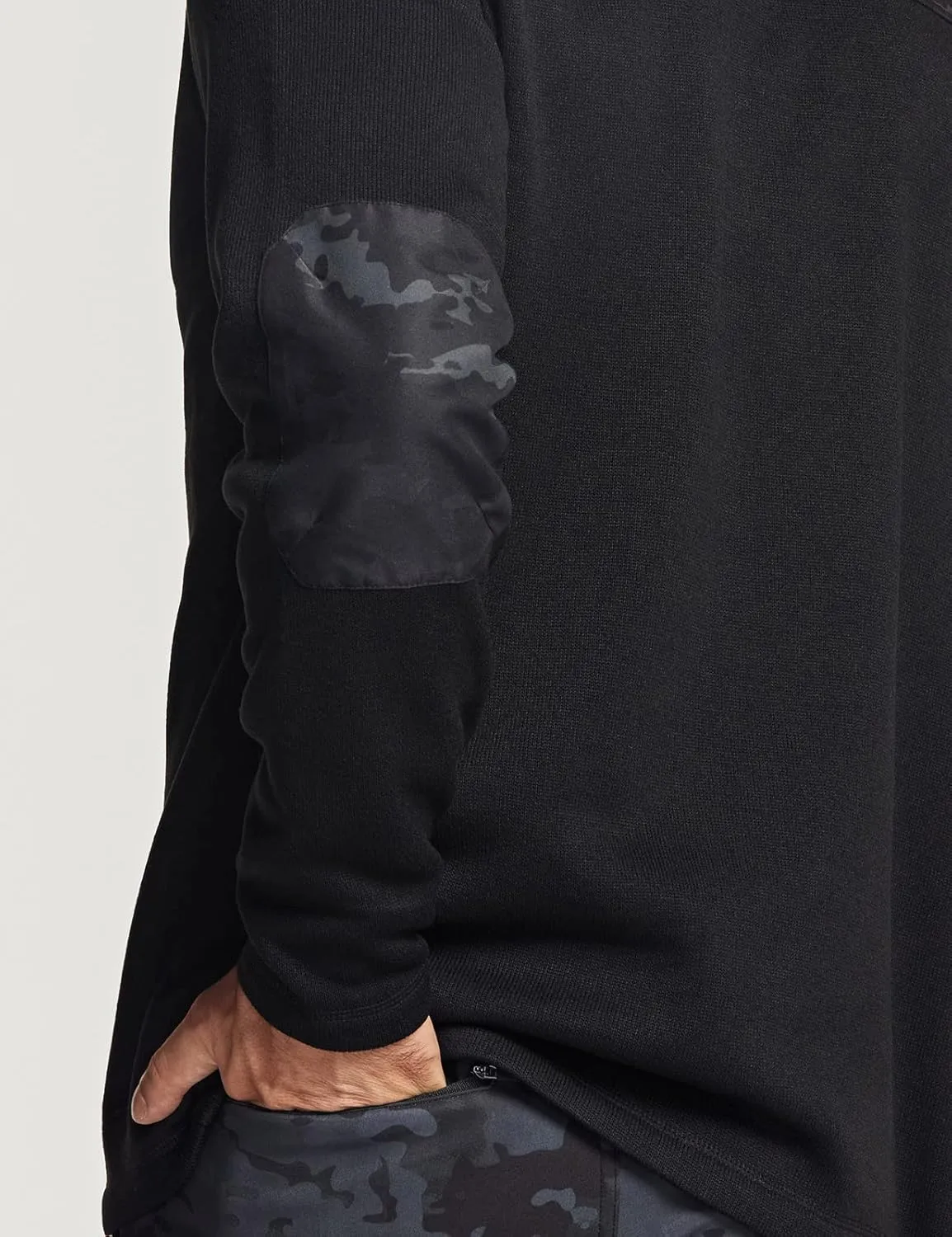 CQR Men's Thermal Fleece Half Zip Pullover, Winter Outdoor Warm Sweater, Lightweight Long Sleeve Sweatshirt