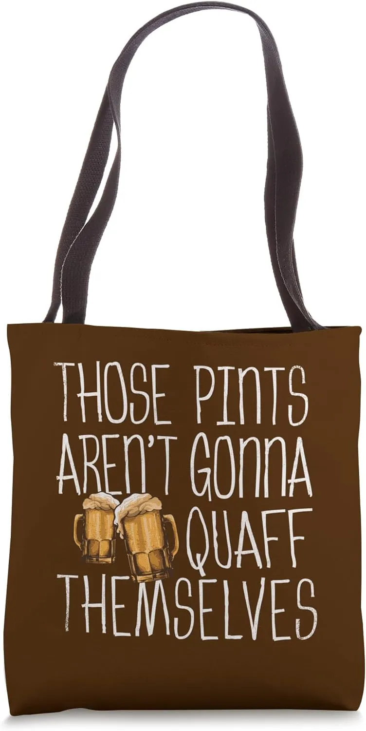 Craft Beer Fan Beertender IPA Stout Porter Ale Pilsner Draft Tote Bag