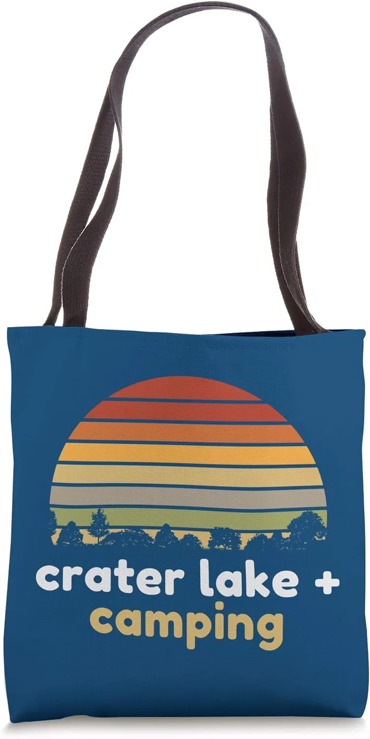 Crater Lake National Park Gifts - Oregon Gifts for Campers Tote Bag