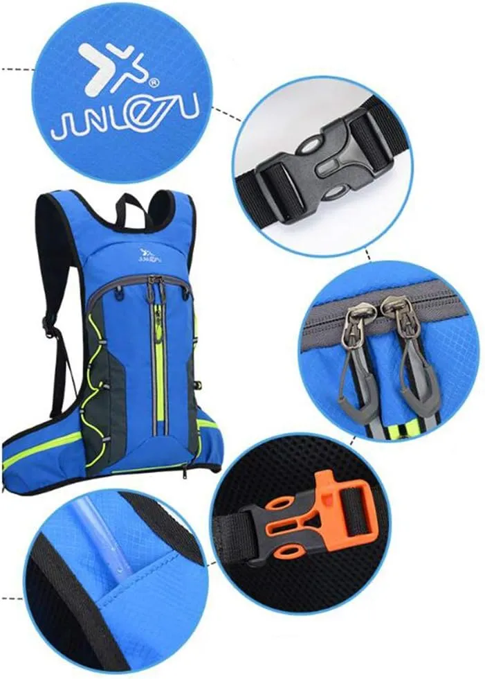 Croogo Hydration Backpack with 2L Water Bladder Mountain Bike Rucksack Waterproof Hydration Pack Backpack for Cycling Running