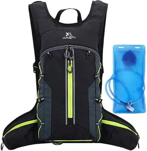 Croogo Hydration Backpack with 2L Water Bladder Mountain Bike Rucksack Waterproof Hydration Pack Backpack for Cycling Running
