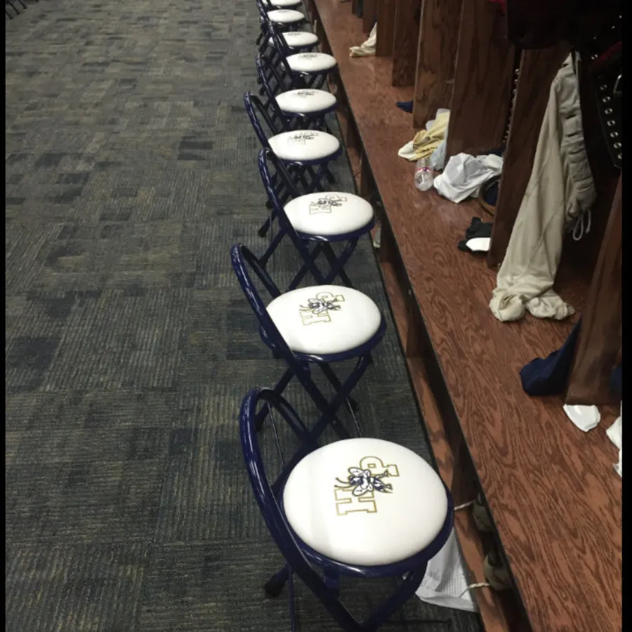 Custom Folding Locker Room Stools / Time out Stools