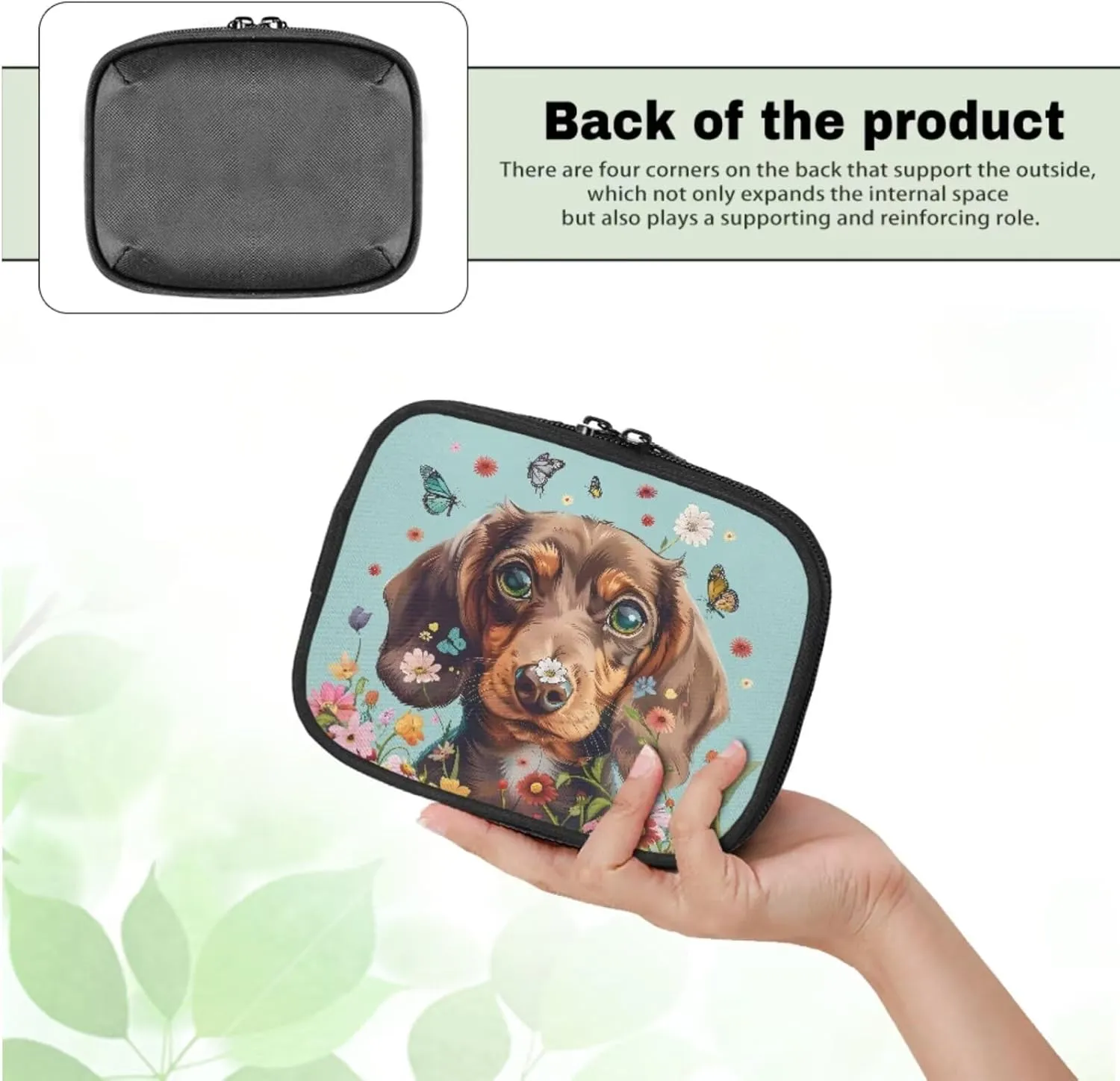 Cute Puppy First Aid Kit for Teen Girls,Small Medicine Bag First Aid Pouch Portable Emergency Kit Essential First Aid Bag for Travel,Car,Camping,Hiking,Home,Office,School