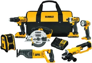 DEWALT 20V MAX Combo Kit, Compact 7-Tool (DCK720D2)