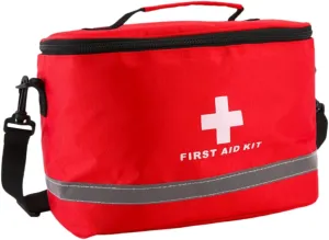 Didiseaon Emergency First Aid Kit Bag Cylinder Shape Portable Medical Supplies for Travel Random Color