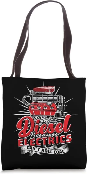 Diesel Rolling Coal Diesel Truck USA Turbo Diesel Roll Coal Tote Bag