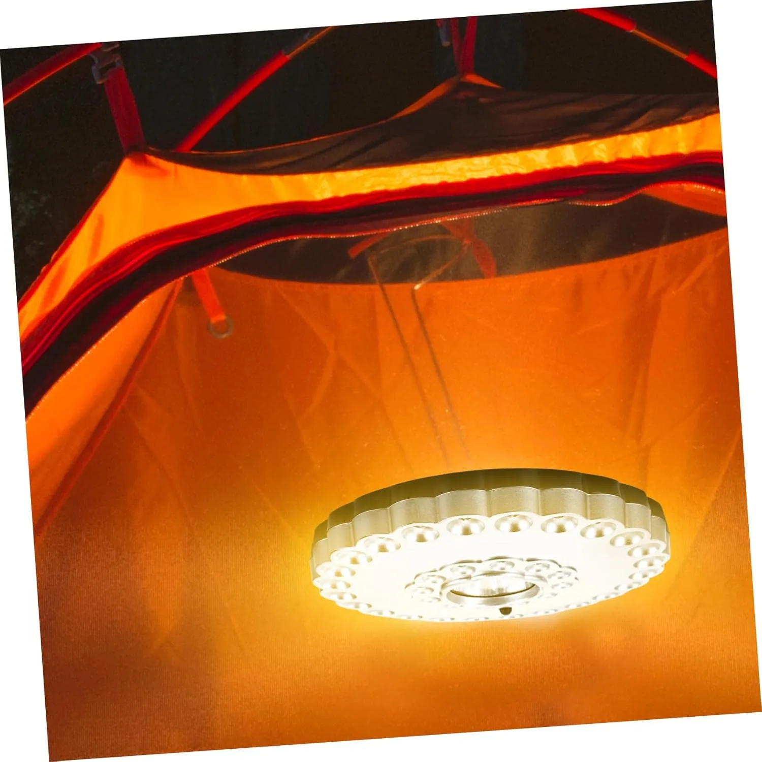 DOITOOL 2pcs 36 Camping Tent Light Led Lantern for Camping Solar Umbrella Light Portable Lantern