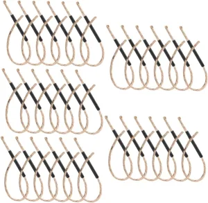 DOITOOL 30 Sets Fire Starting Rope Camping Fire Starter Jungle Hiking Outdoor Weatherproof Ropes