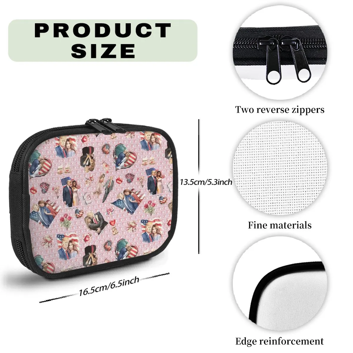 Donald Trump Themed Travel Medicine Kit, First Aid Kit