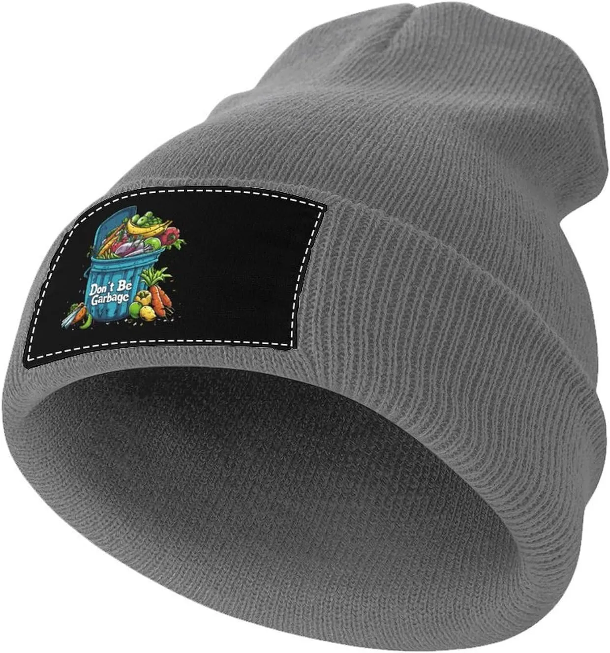 Don't Be Garbage Casual Beanie Skull Cap Warm Soft Ski Knit Hat Unisex Winter Outdoor