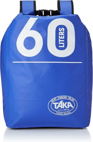 Dry Backpack 60L S-68 Taka Sangyo Waterproof Bag Waterproof Bag Fishing Outdoor Marine Leisure Beach Bathing