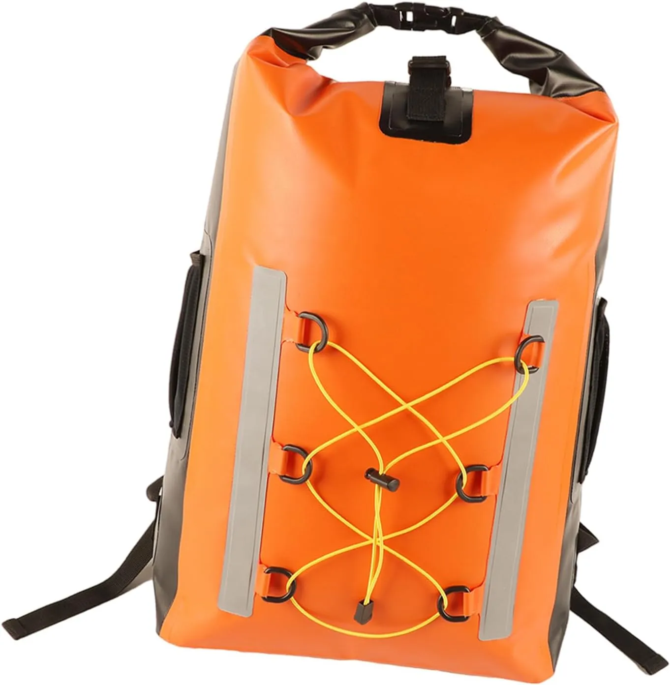 Dry Backpack Water Proof Dry Bag Backpack 30L With Meshes Pocket Adjustable Strap Roll Top Dry Bag For Kayaking Rafting