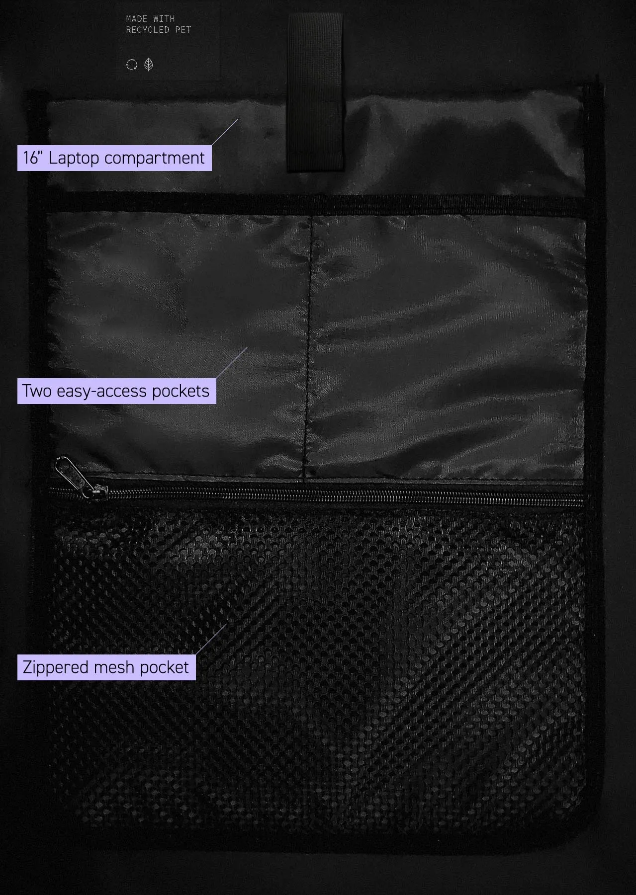 DRY BAG BACKPACK RECYCLED 30-36L