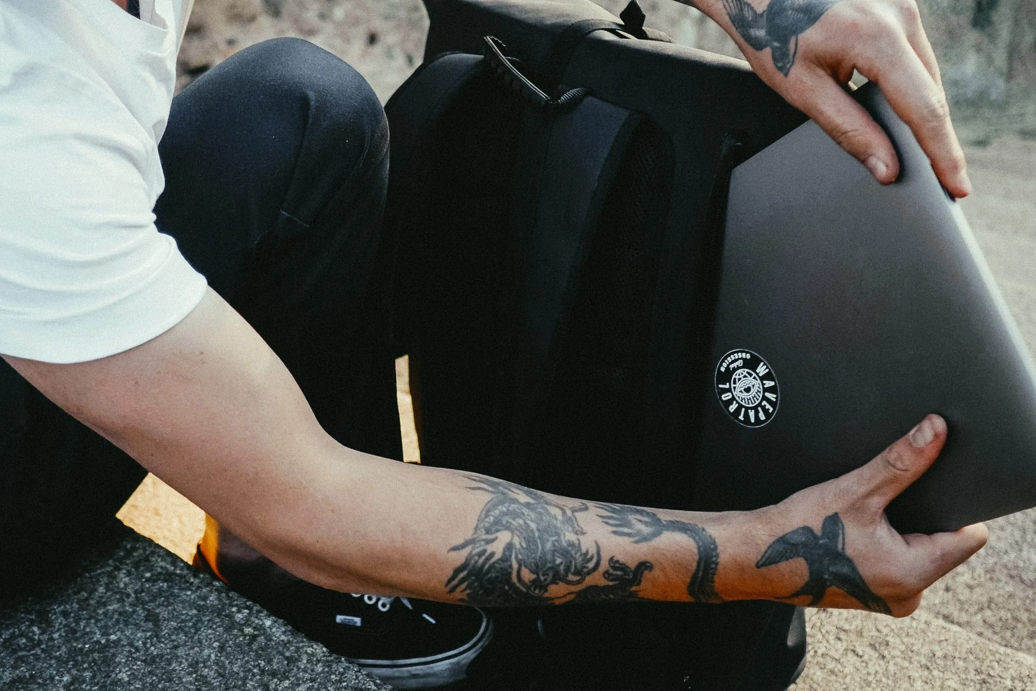 DRY BAG BACKPACK RECYCLED 30-36L