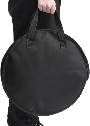 Dumb Drum Bag, 14 Inch Portable Dumb Drum Practice Pad Bag Oxford Cloth Carrying Bag Case for Dumb Drum Storage