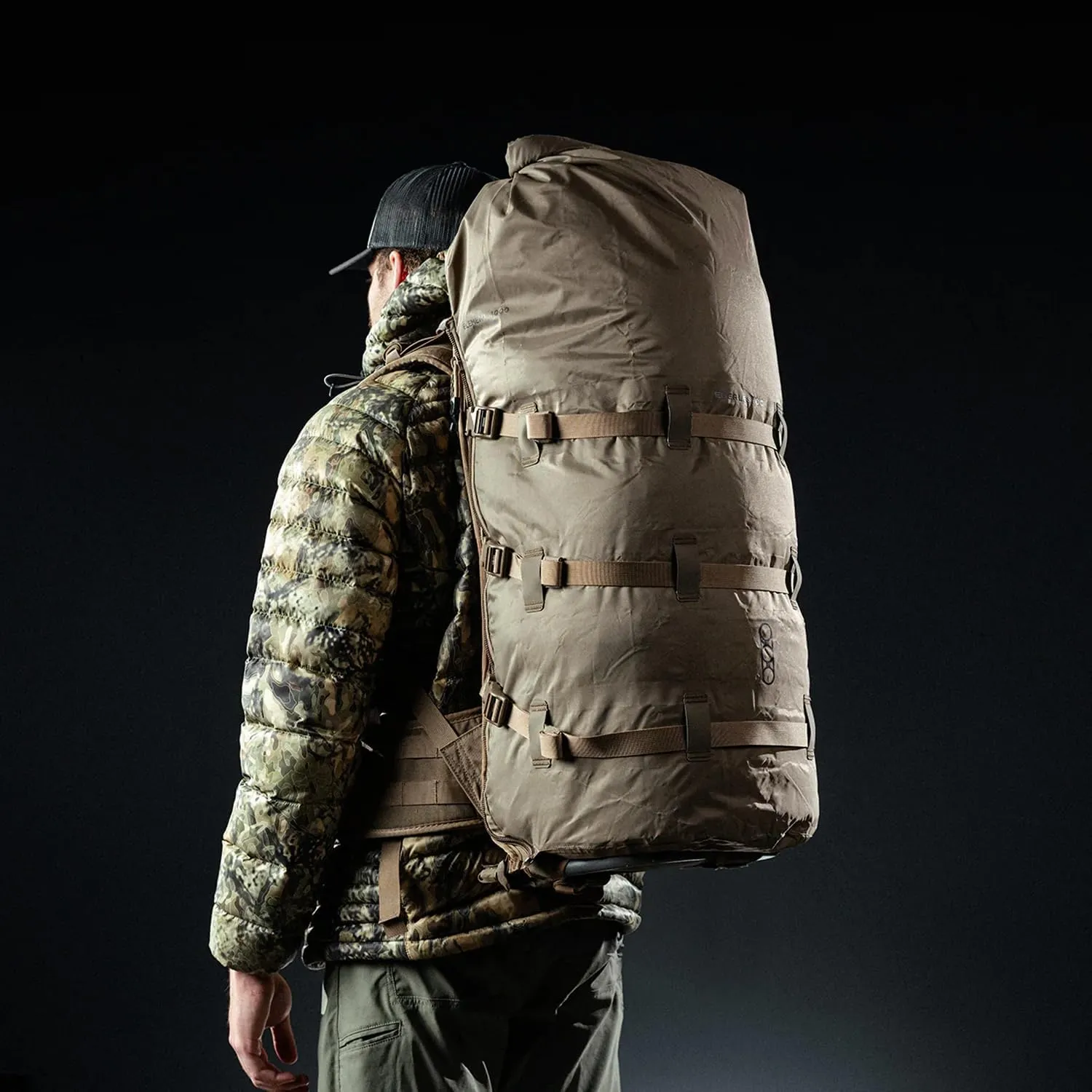 Eberlestock Element Dry Bag - Designed for Wettest Conditions - Waterproof Storage for Hunting Gear - Dry Earth