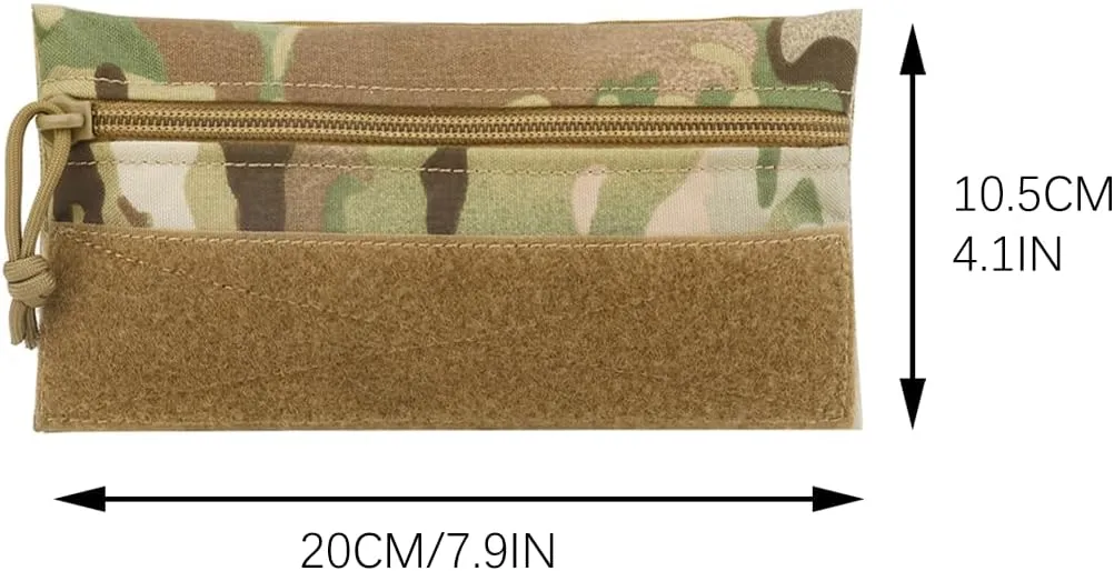 EDC Tool Sundry Storage Tactical Small Pouch，First Aid Kit,Outdoor Military Airsoft Paintball Multifunction Portable Extension Accessory Bag
