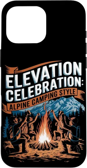 Elevation Celebration Alpine Camping Style Alpine Camping Case for iPhone 16 Pro Max