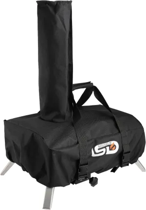 Ember 12 Pizza Oven Cover - Black, Waterproof, Polyester & PVC, Perfect Fit, Easy to Carry