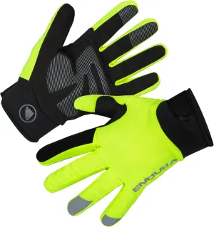 Endura Mens Strike Winter Cycling Glove Hi-Viz Yellow, XX-Large