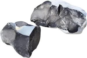 English Flint Stone Rock for Use with A Carbon Steel Striker (not included) for Bushcraft, survival and Camping Activities. Comes in an Emergency Tinder Jute Bag.