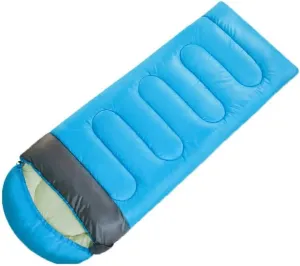 Envelope Sleeping Bag 3 Season Lightweight Comfort Portable Great for Adults Kids Camping Backpack Hiking with Compression Sack Extreme Temp