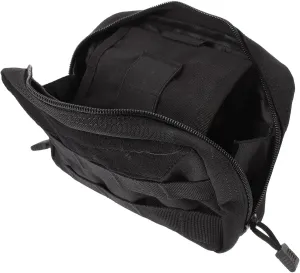 EXCEART Empty Medical Bag Travel First Aid Bag Belt Pouches for Men Compact and Practical