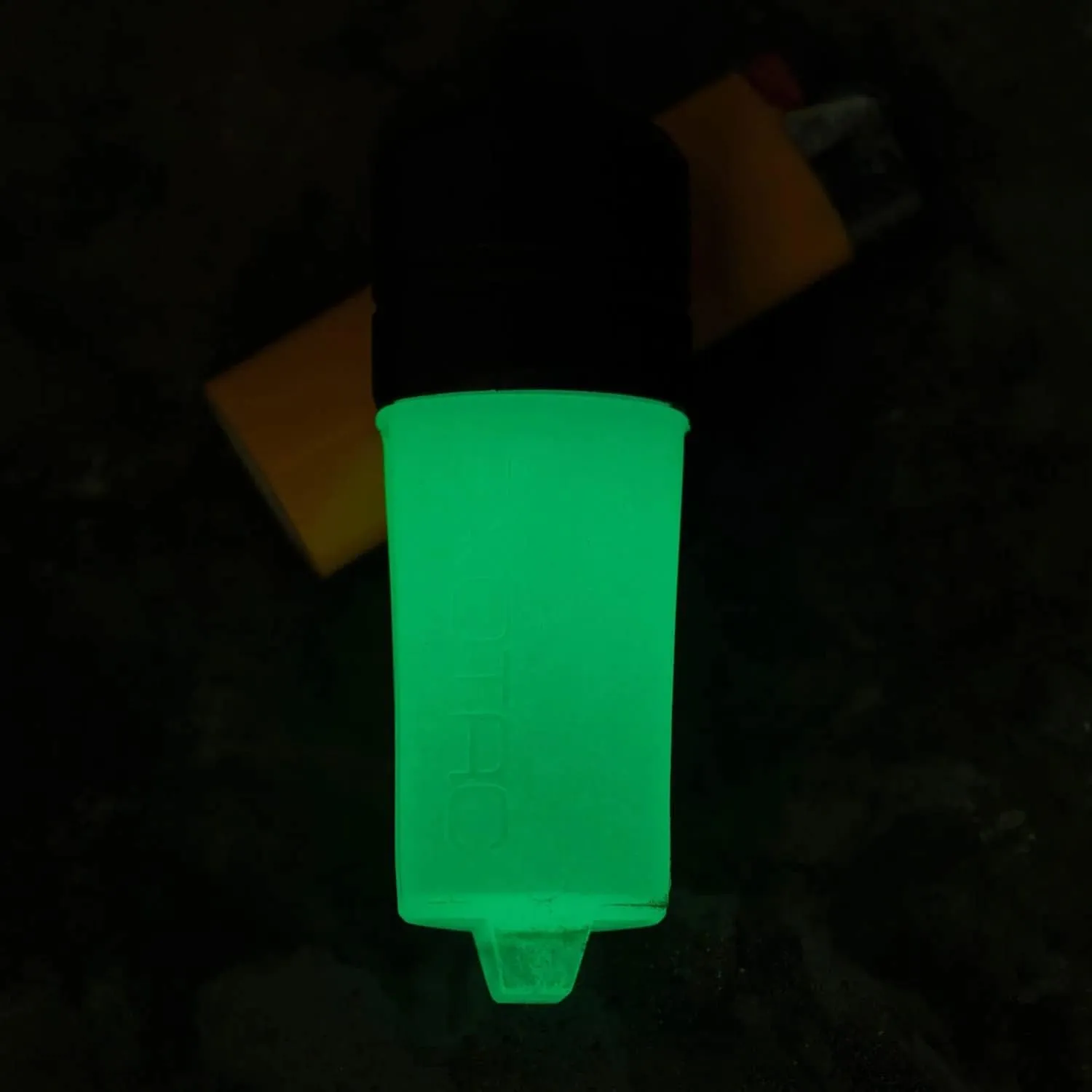 Exotac fireSLEEVE Ruggedized Waterproof Lighter Case - Glow in the Dark