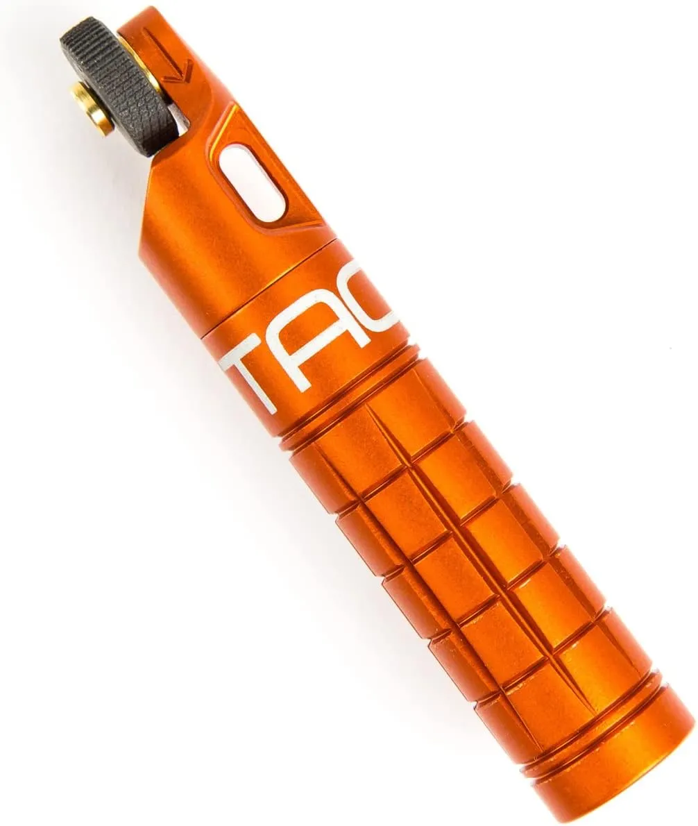 Exotac nanoSPARK Ultra-Compact Fire Starter with One-Handed Operation High-Spark Flint Wheel and Waterproof Storage Compartment Holds quickLIGHT Tinder and Up to 5 Replacement Flints