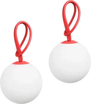 Fatboy BOL-RED-2PK Bolleke 2 Pack Hanging Lamp, Red