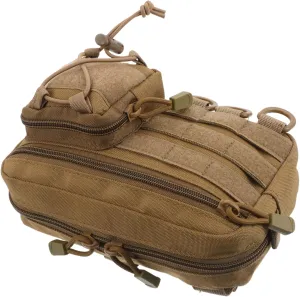 FAVOMOTO Durable Medicine Storage Bag for Outdoor Survival Travel Camping Hiking Compact Versatile First Aid Organizer for Quick Access