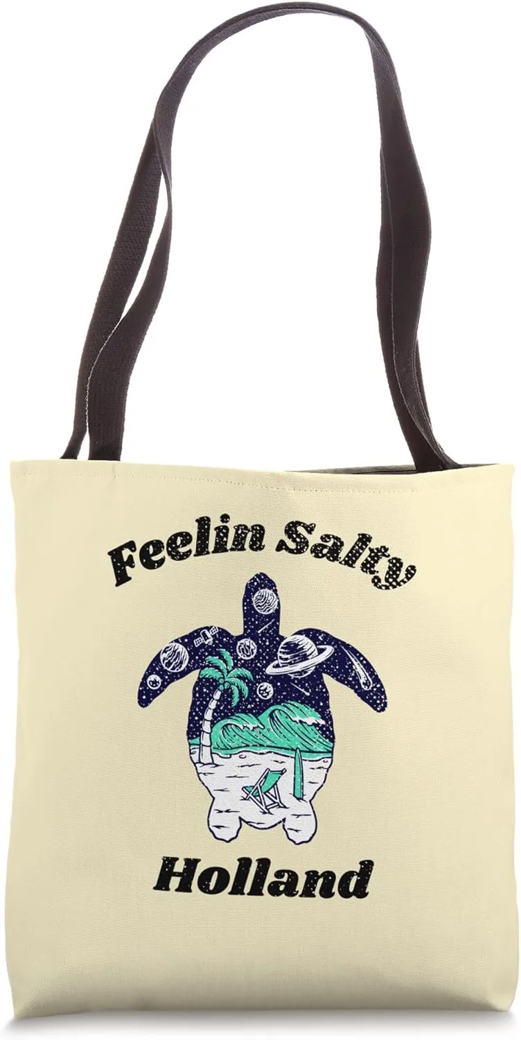 Feelin Salty Holland Vacation Travel Holland Tote Bag