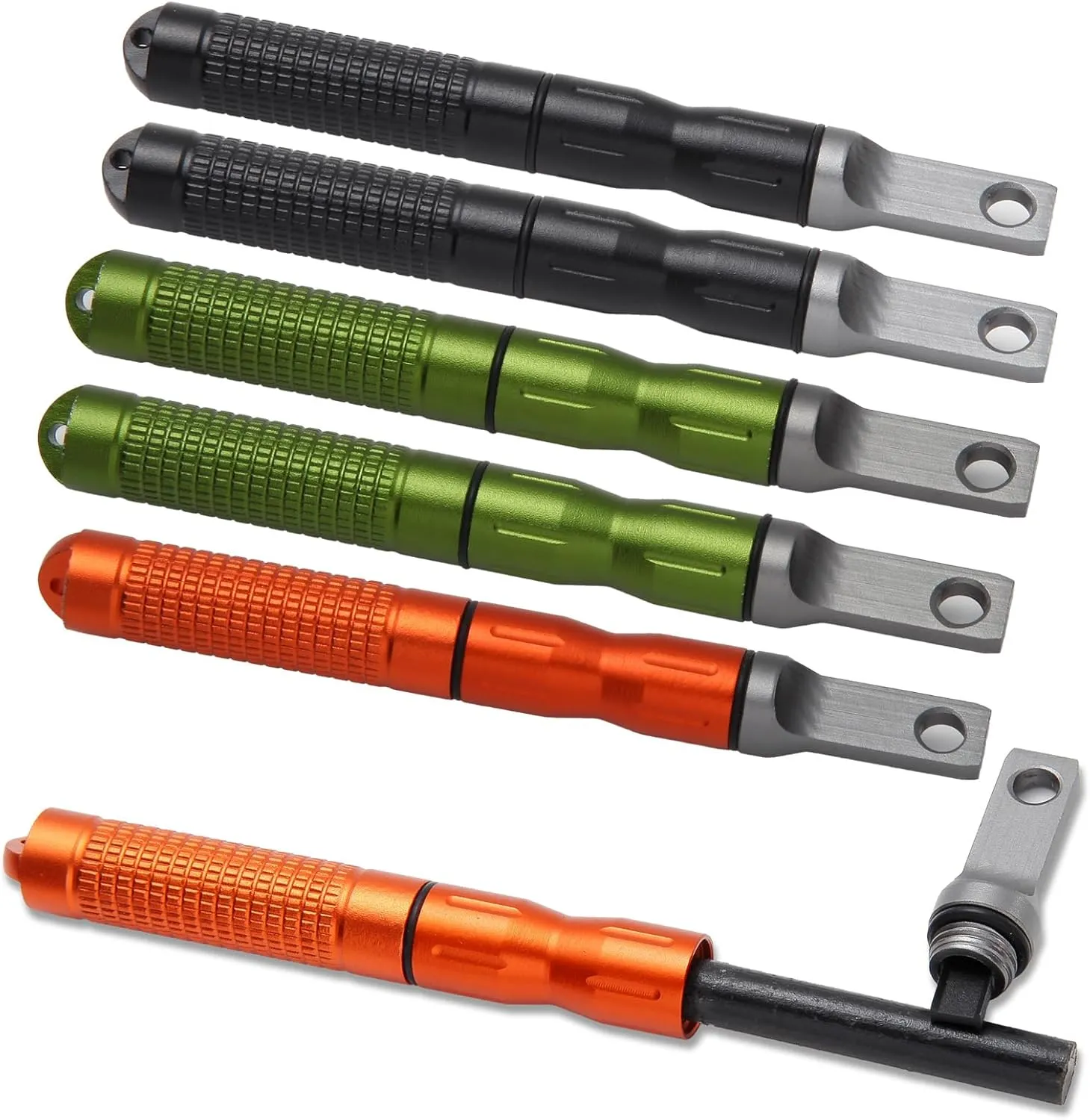 Ferro Rods - Fire Starter Sticks Fire Striker Flint and Steel Fire Starter Kit Survival Flint Fire Steel Spark Magnesium Rod for EDC, Camping,Hiking,Bush-Craft,Emergency Survival Kits