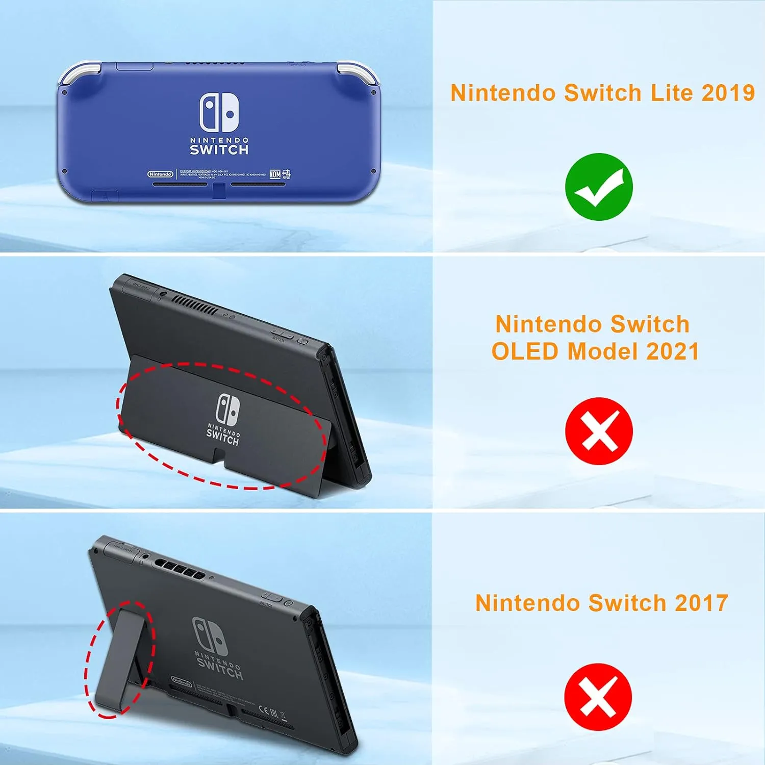 FINTIE Carrying Case for Nintendo Switch Lite 2019, [Shockproof] Hard Shell Protective Cover Travel Bag with Game Card & Micro SD Card Slots for Switch Lite Console & Accessories, Starry Sky