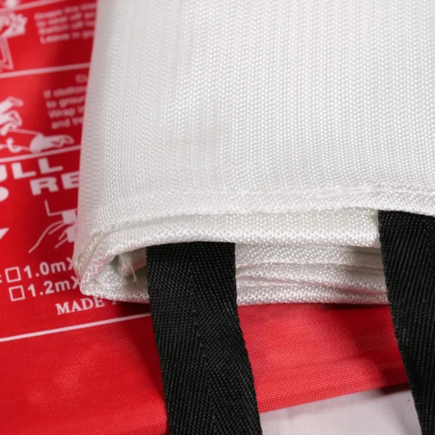 Fire Blanket for Kitchen and Home, Fiberglass Fire Safety Blankets for Survival, Flame Retardant Protection for Kitchen, car, Workhouse 39 x 39 inc (FIRE Blanket, 1, PCS)