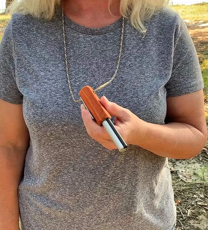 Fire Fast Kamper Lanyard. European Fire Steel Ferro Rod and Magnesium. Compact Durable Lite Weight Emergency Fire Starter for Camping, Backpacking, Hiking.