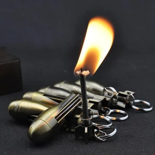 Fire Keychain Don't miss it Detailed Starter Flint