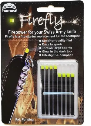 Firefly Variety 8 Pack - Fire Starter Accessory for Swiss Army Victorinox Knives