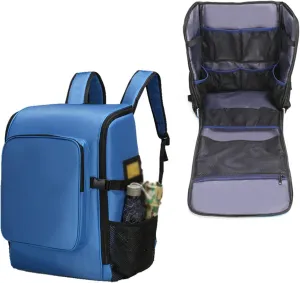 First Aid Backpack, Multi-Compartment Emergency Medical Kit Bag, Portable Trauma Backpack for Home, Travel, Camping, EMS, and Outdoor Use (45x32x19cm)